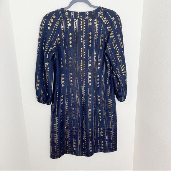 Tory Burch Tunic Gold Metallic Dress - Picture 3 of 8
